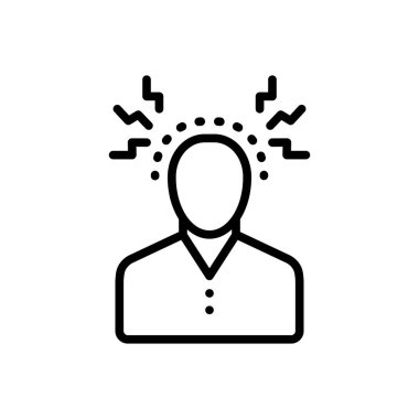 Yok etmek için siyah çizgi simgesi, parçala