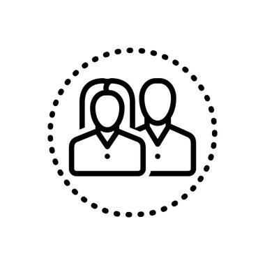 Yok etmek için siyah çizgi simgesi, parçala