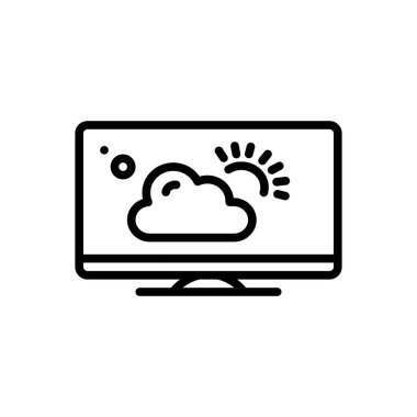 Felsefe için siyah çizgi simgesi, kitap