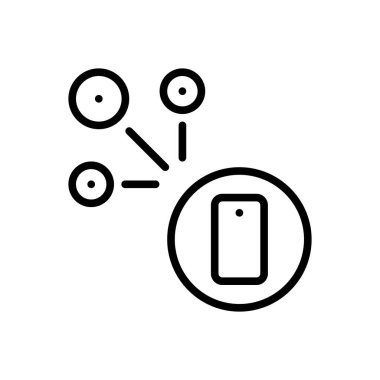 Felsefe için siyah çizgi simgesi, kitap