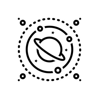 Küçük, küçük, siyah çizgi simgesi