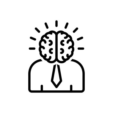 Lezzet için siyah çizgi simgesi, gustatory