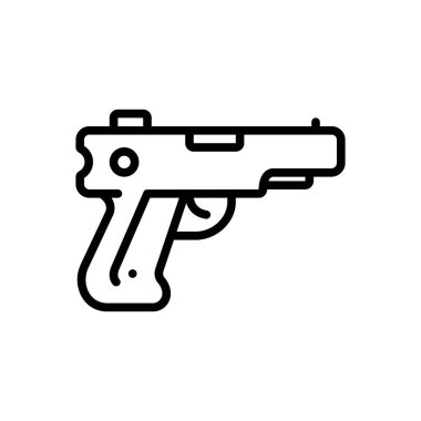 Lezzet için siyah çizgi simgesi, gustatory