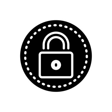 Emisyon için katı siyah simge, bırak