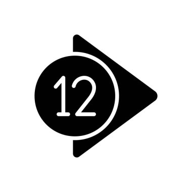 Gri, tozlu için koyu siyah simge