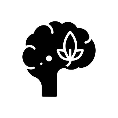 Koruma için koyu siyah simge, güvenli