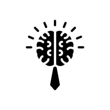 Yükleme ve kargo için koyu siyah simge