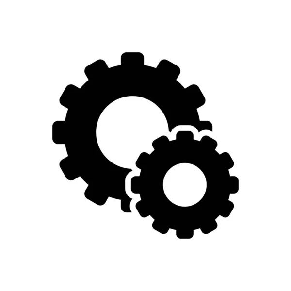 Icône Noire Solide Pour Développement Logiciel — Image vectorielle