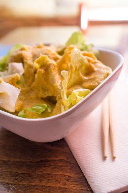 Salata giyinme miso zencefil