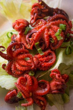 BBQ Baby Octopus