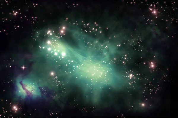 Universum Starscape bakgrund — Stockfoto