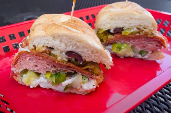 Sándwich de sub italiano — Foto de Stock