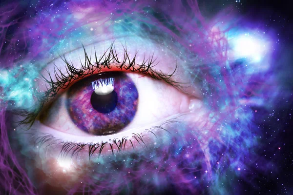 Eyeball Universe achtergrond — Stockfoto