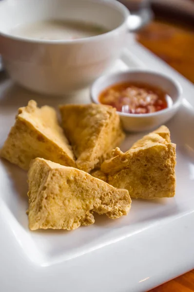 Tofu frito tailandés — Foto de Stock