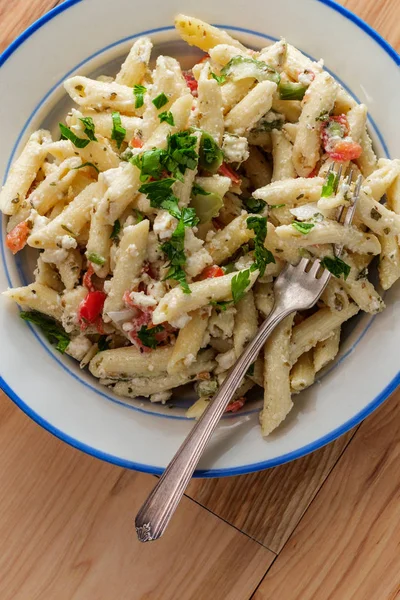 Insalata di pasta greca dell'Egeo — Foto Stock