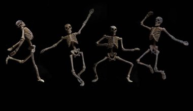 iskelet dansıesqueleto bailando