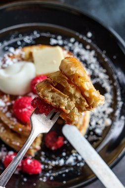 Belçika Waffles Şurubu Ahududu