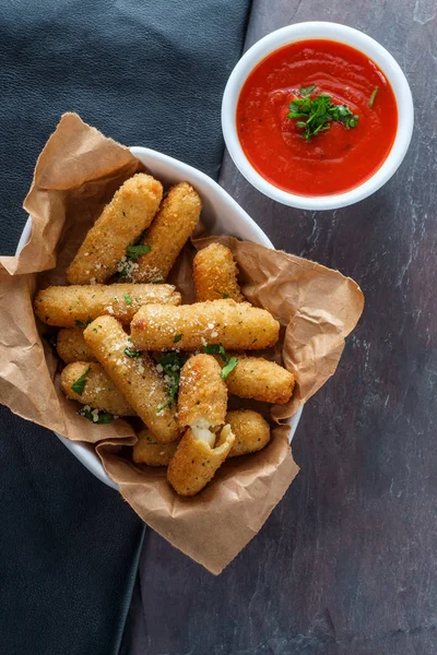 Mozzarella Cheese Sticks — Stock Photo, Image