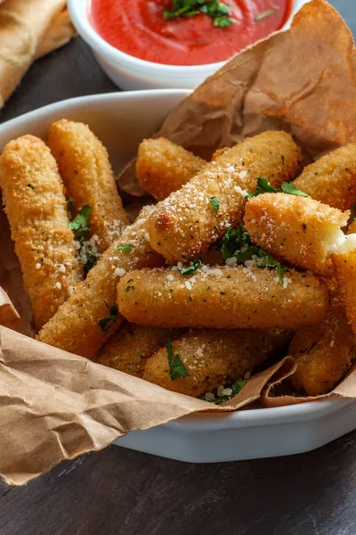 Mozzarella Cheese Sticks — Stock Photo, Image