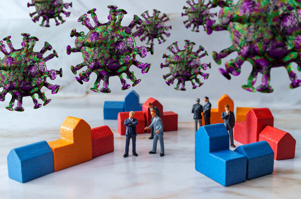 Unemployed businessmen about to lose their homes due to unemployment after the coronavirus disaster