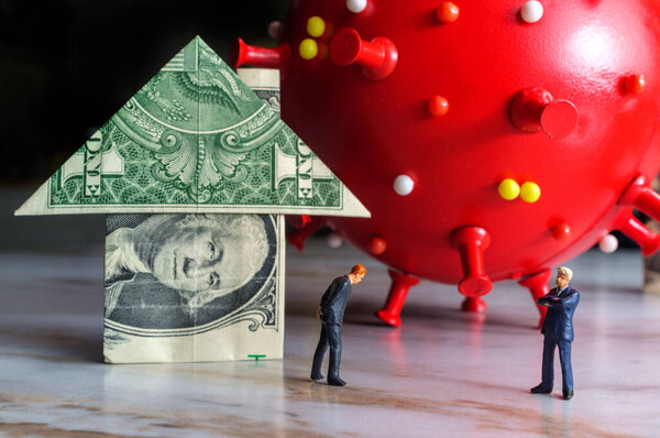 Unemployed businessmen about to lose their homes due to unemployment after the coronavirus disaster