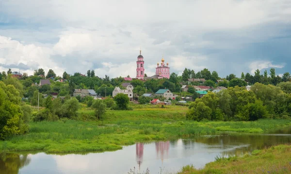Staré ruské město Borovsku — Stock fotografie