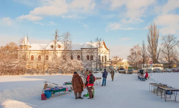 Ростов великий взимку — стокове фото