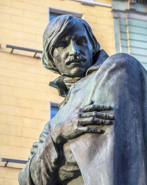 Cultureel Portret Van Grote Russische Schrijver Nikolai Gogol Rusland Sint — Stockfoto