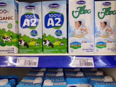 Çocuklar için en uygun altın Iq süt tozu x3 Dha çocuklar için Hmo yiyecek bebek sütü formülü sağlıklı besleyici içecek Vinamilk Meadow taze süt taze krem tam krem ve tam yağlı kalsiyum karton paketli süt içeceği