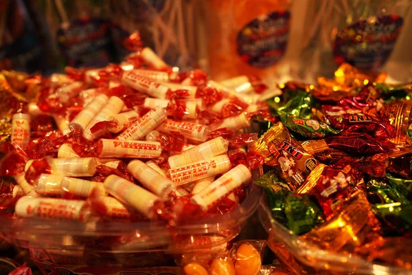 Queenstown Neuseeland Mai Bemerkenswerter Süßwarenladen Köstlich Schön Verschiedene Süßigkeiten Süßwaren — Stockfoto