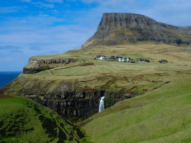 gasadalur, faroe Adaları, şelale