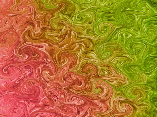 Red Green Wave Vibrations Abstract Background — Stock Photo, Image