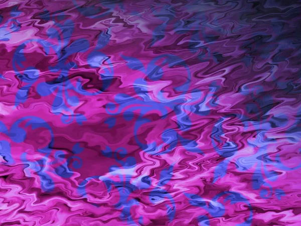 Abstract Magenta Violet Wave Vibrations Abstract Patterns — 스톡 사진