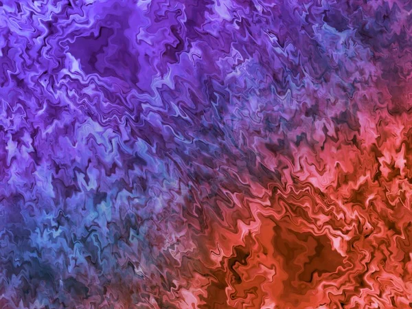 Фіолетові Червоні Динамічні Хвильові Коливання Абстрактний Фон — стокове фото