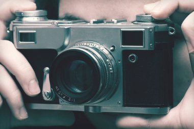 Retro fotoğraf makinesi