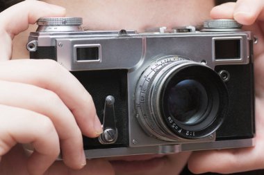 Retro fotoğraf makinesi