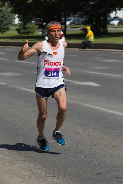 Maratona de Skopje 2017 — Fotografia de Stock