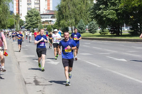 Maraton Skopje 2017 — Zdjęcie stockowe