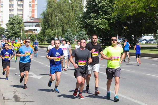 Maratona de Skopje 2017 — Fotografia de Stock