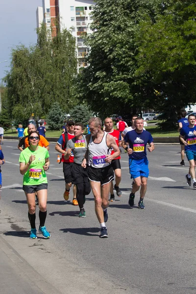 Maratona de Skopje 2017 — Fotografia de Stock