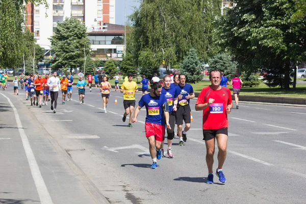 Maratona de Skopje 2017 — Fotografia de Stock