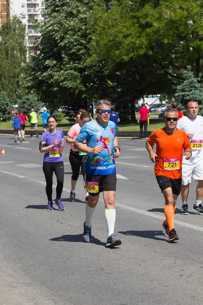 Maratona de Skopje 2017 — Fotografia de Stock