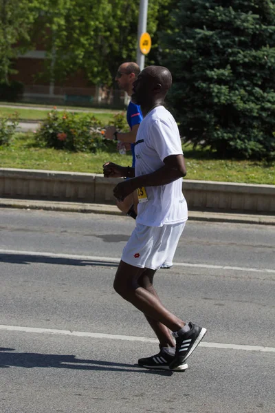 Skopje Marathon 2017 — Stockfoto