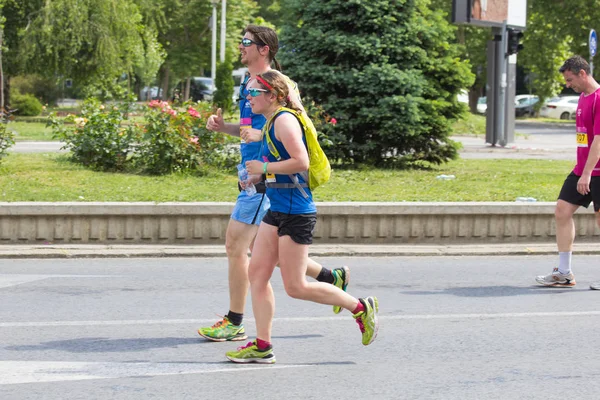 Skopje Marathon 2017 — Stock Photo, Image