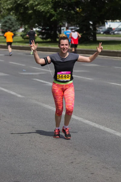 Maratona di Skopje 2017 — Foto Stock