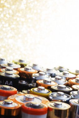 Kadar çeşitli pil.