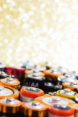 Kadar çeşitli pil.