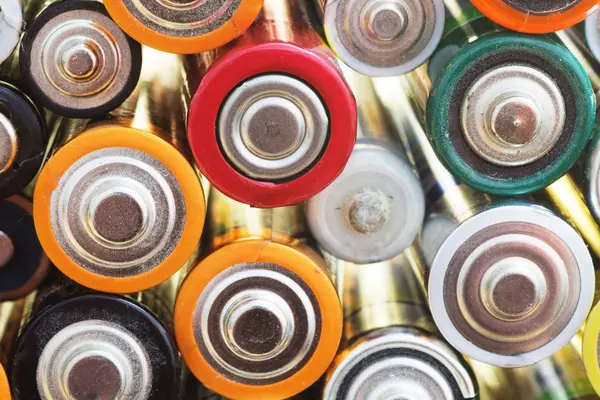 Kadar çeşitli pil.