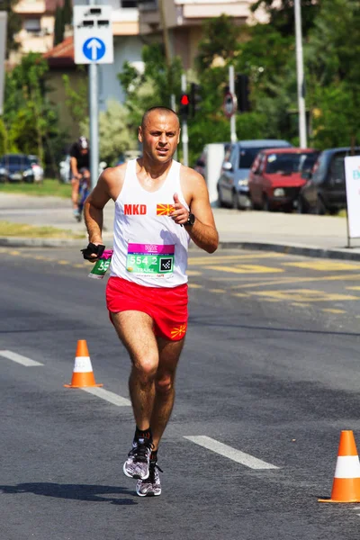 Maratona de Skopje 2018 — Fotografia de Stock