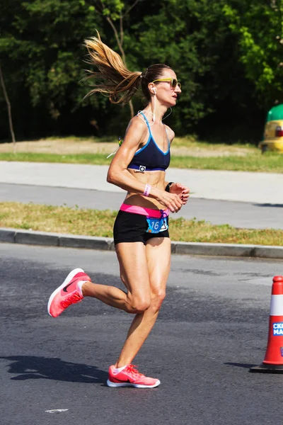 Skopje Marathon 2018 — стокове фото